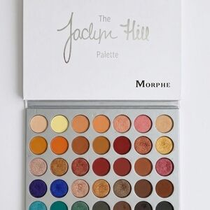 Morphe Eyeshadow Palette — Warm Neutrals, Golds, Reds, Blues & Purples